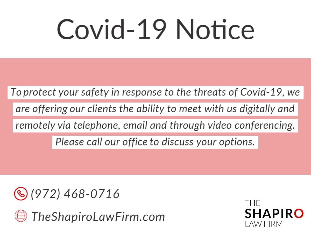shapiro covid 19 notice