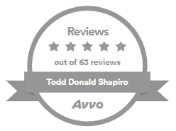 Reviews | 5 stars out of 63 reviews | Todd Donald Shapiro | AVVO