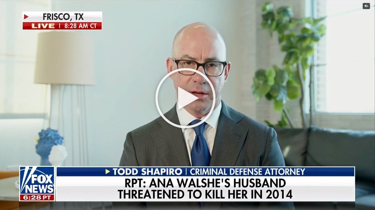 Attorney Todd Shapiro on Fox News Weekend
