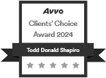 Avvo | Clients' Choice Award 2024 | Todd Donald Shapiro